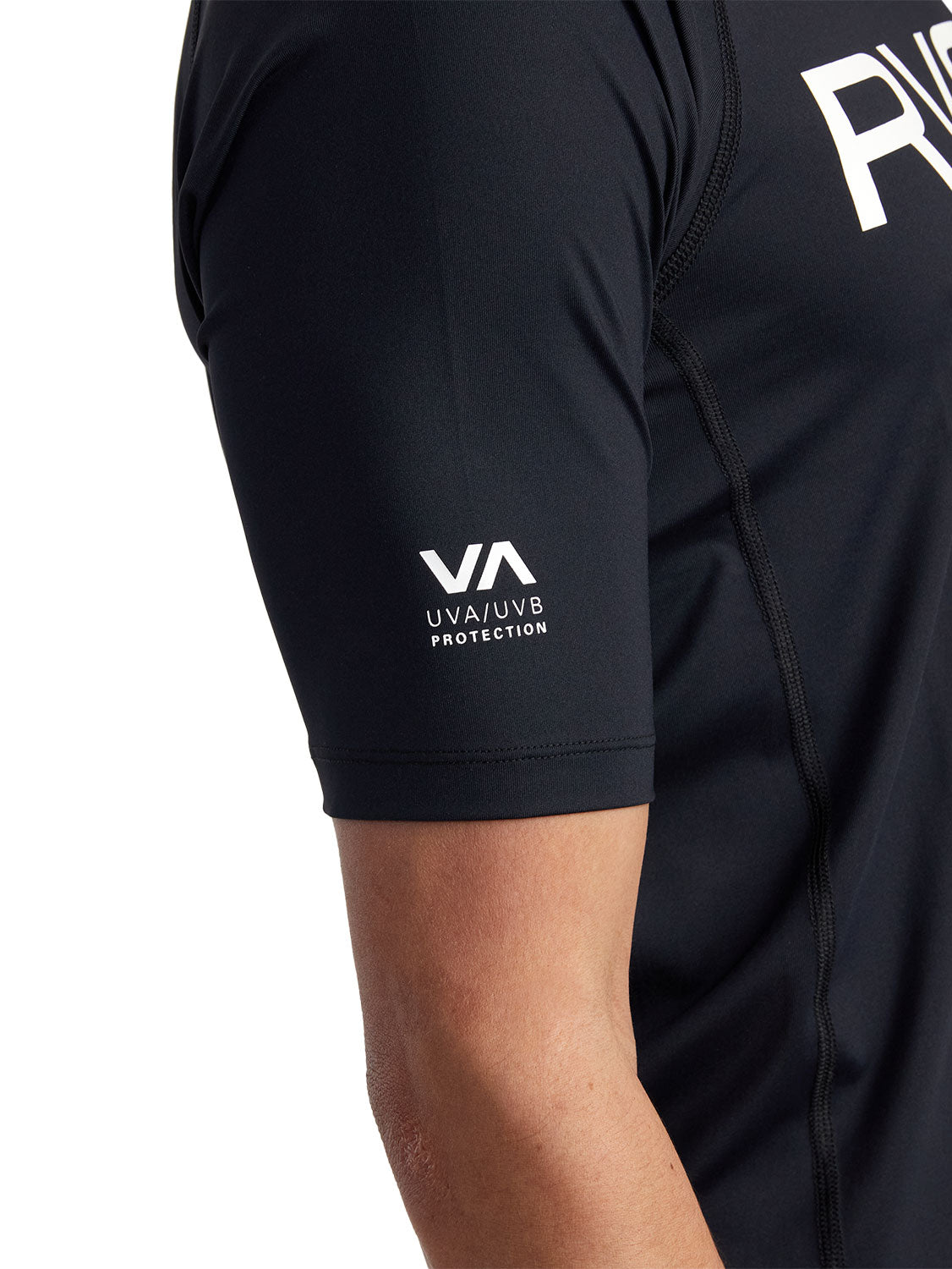 RVCA Men's Short Sleeve Rashguard