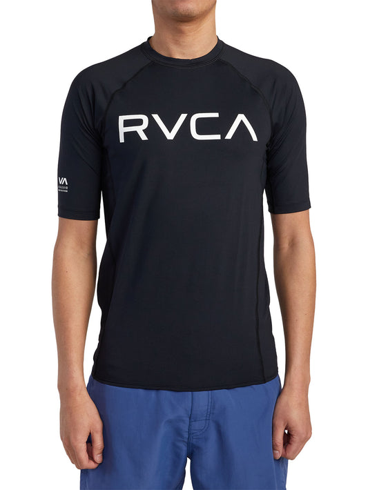 RVCA Men's Short Sleeve Rashguard
