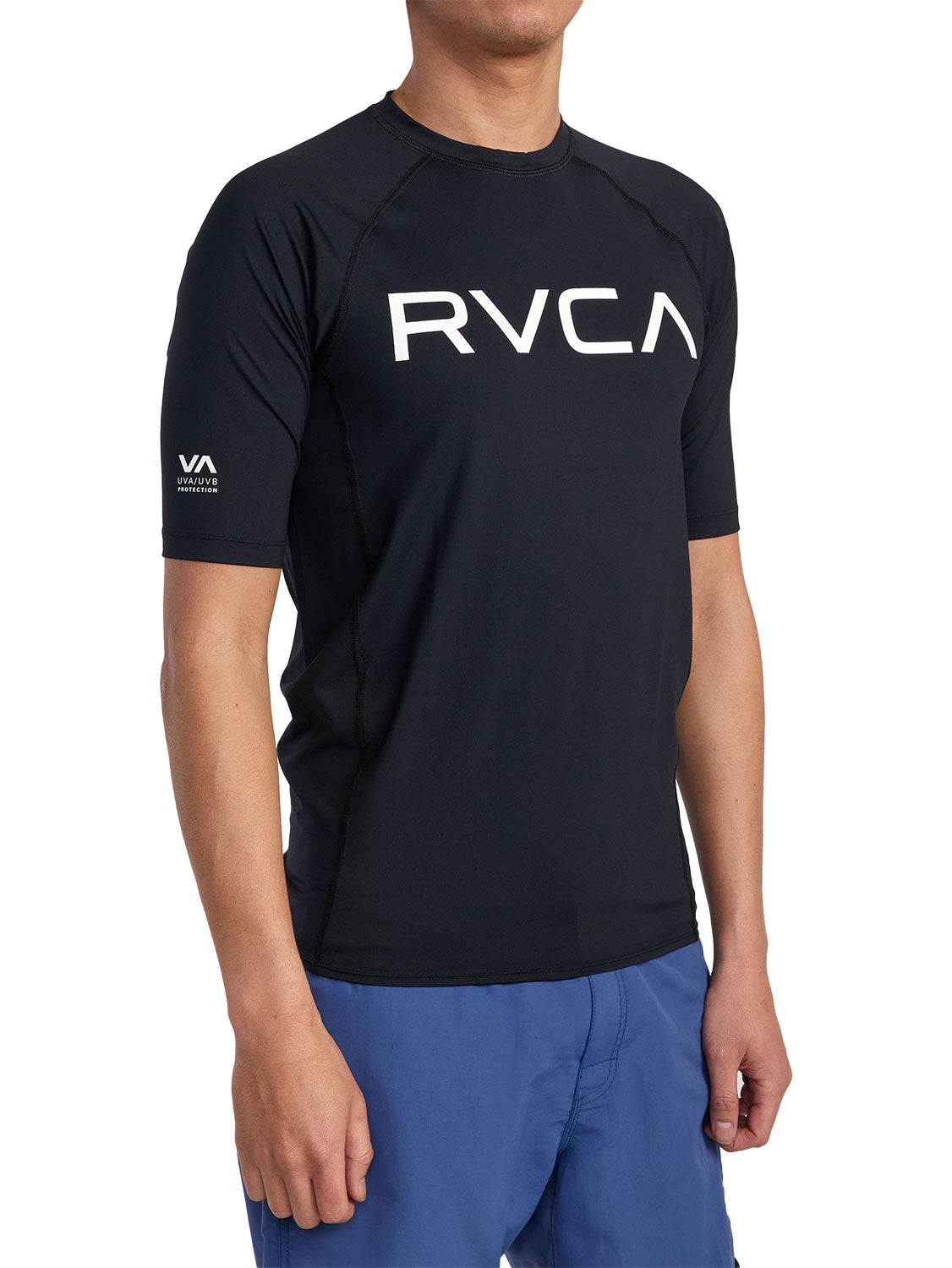 RVCA Men's Short Sleeve Rashguard