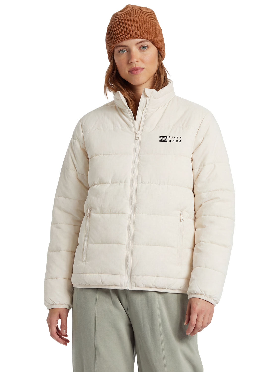 Billabong Ladies Full Zip Puffer Jacket