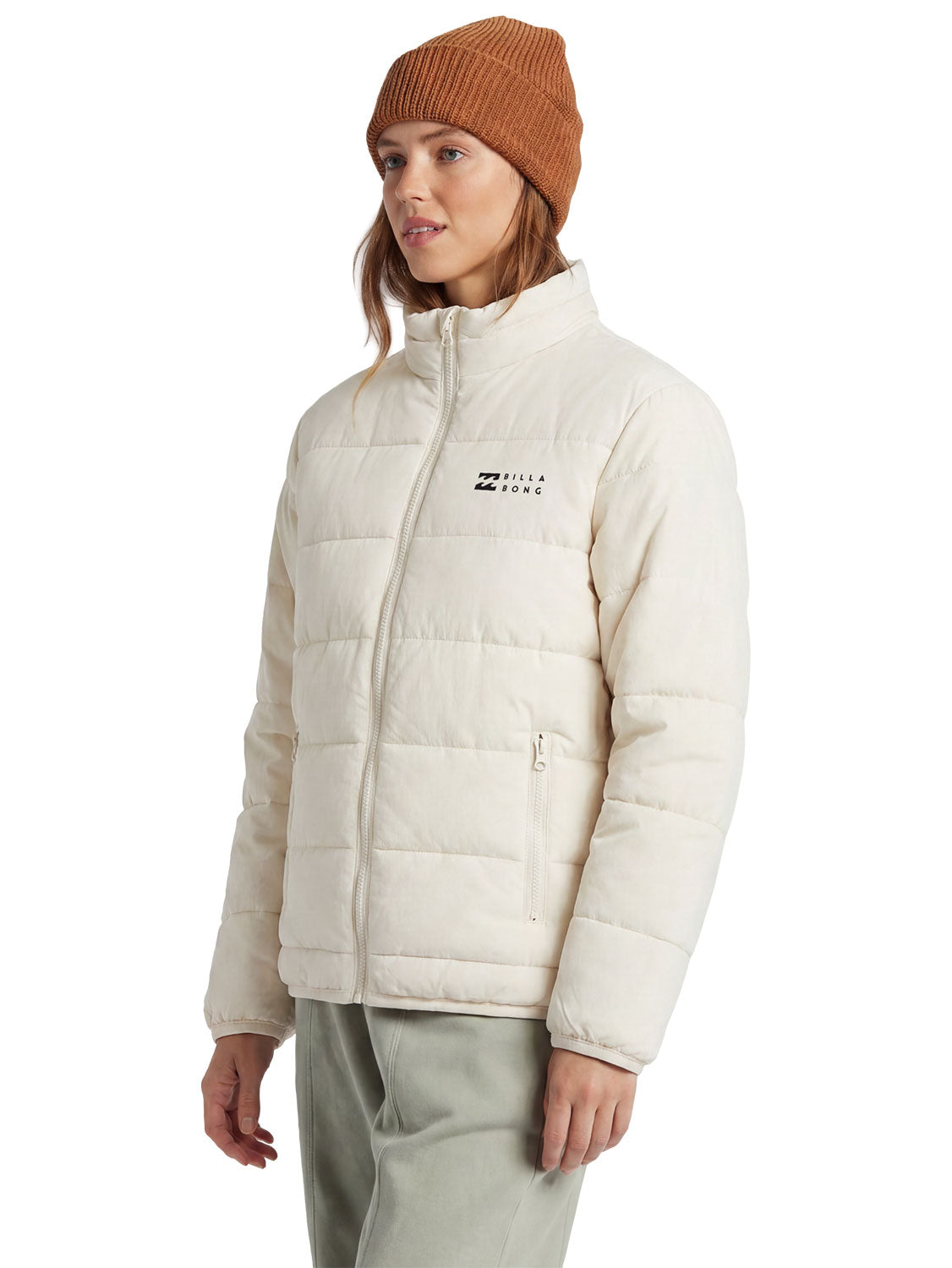 Billabong Ladies Full Zip Puffer Jacket