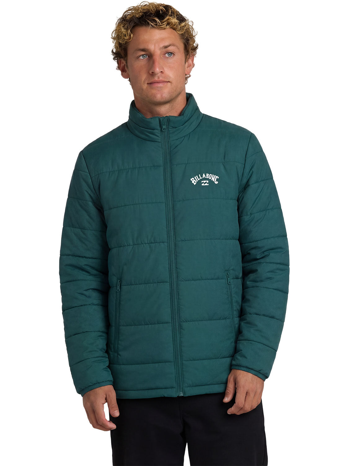 Billabong Men's Full Zip Puffer Jacket