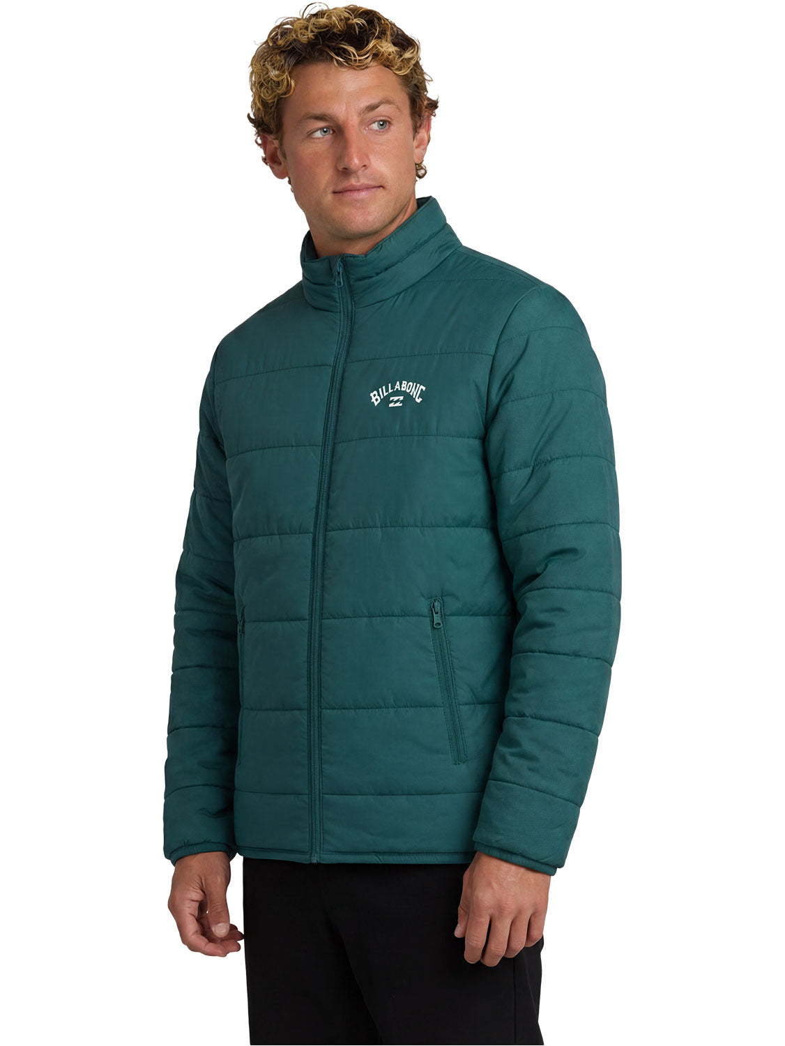 Billabong Men's Full Zip Puffer Jacket