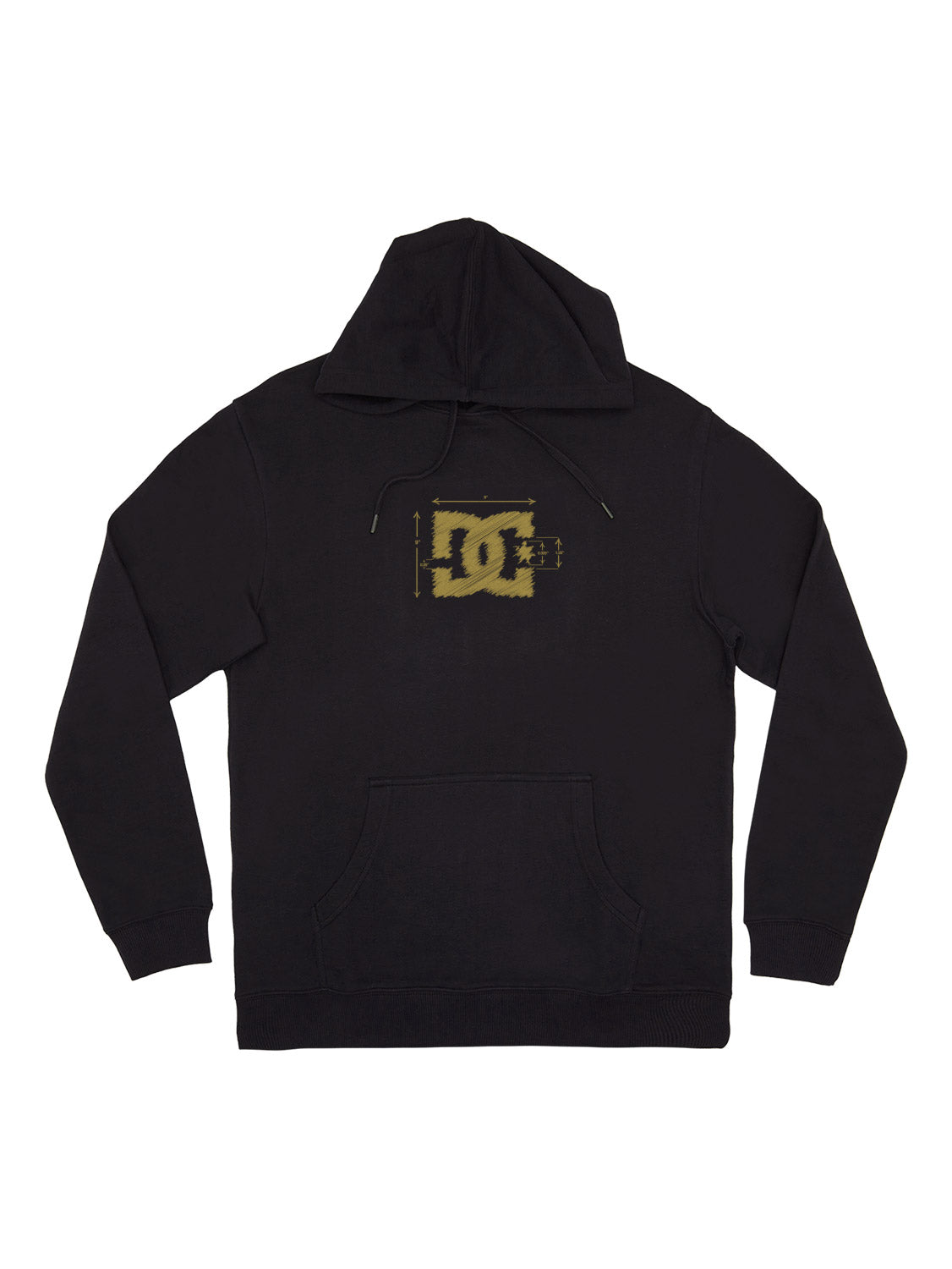 DC Men's Blue Print Hood