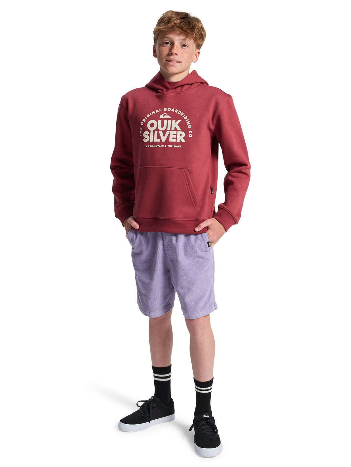 Quiksilver Boys Fundamental Ride Hoodie