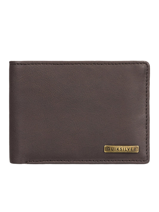 Quiksilver Men's Gutherie IV Genuine Leather Wallet