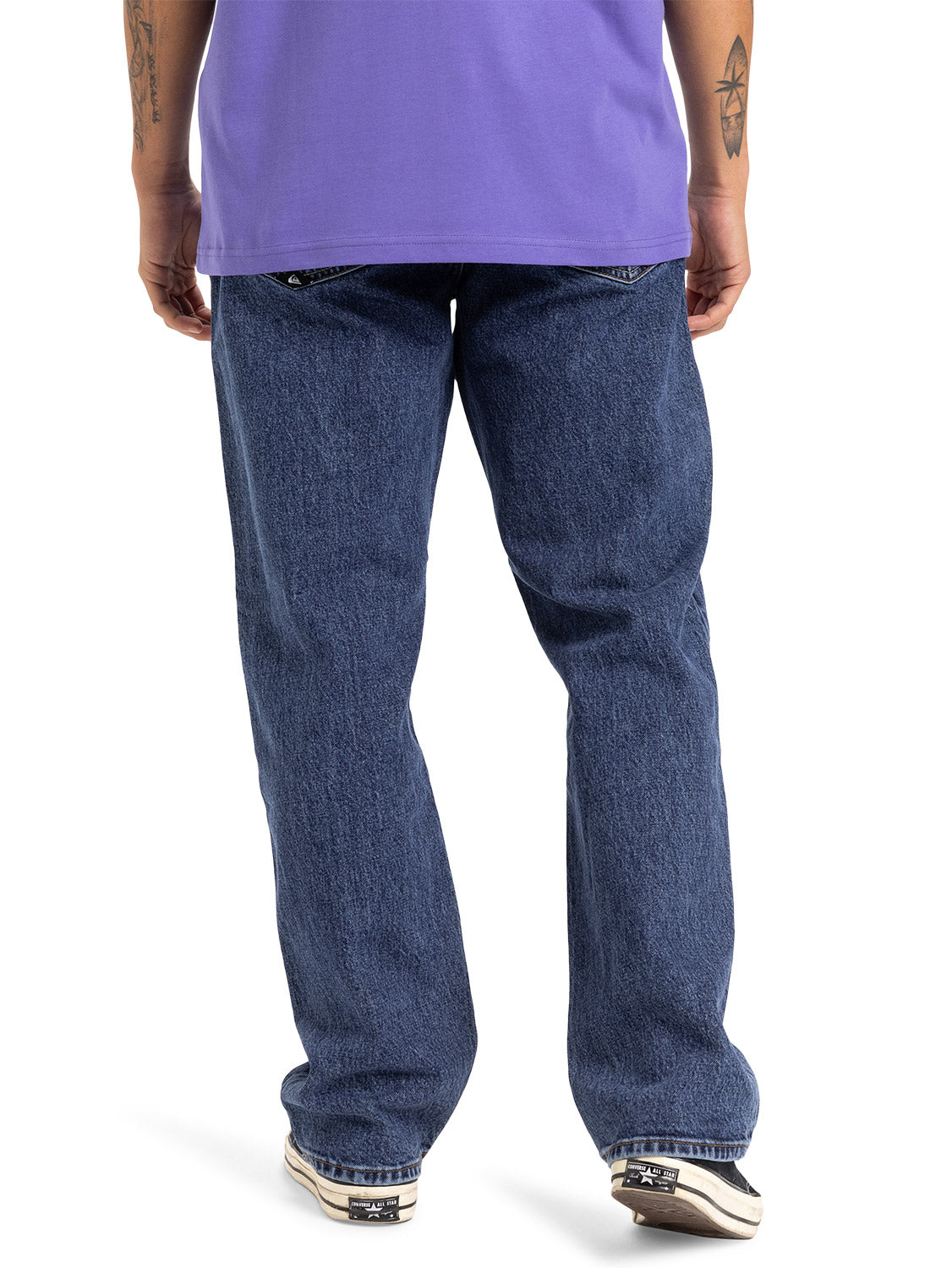 Quiksilver Men's Aqua Cult Aged Denim Pant