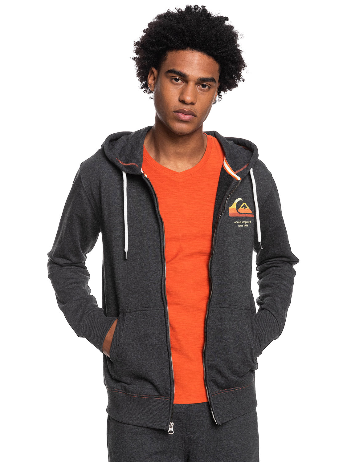 Surf shop zip hoodie