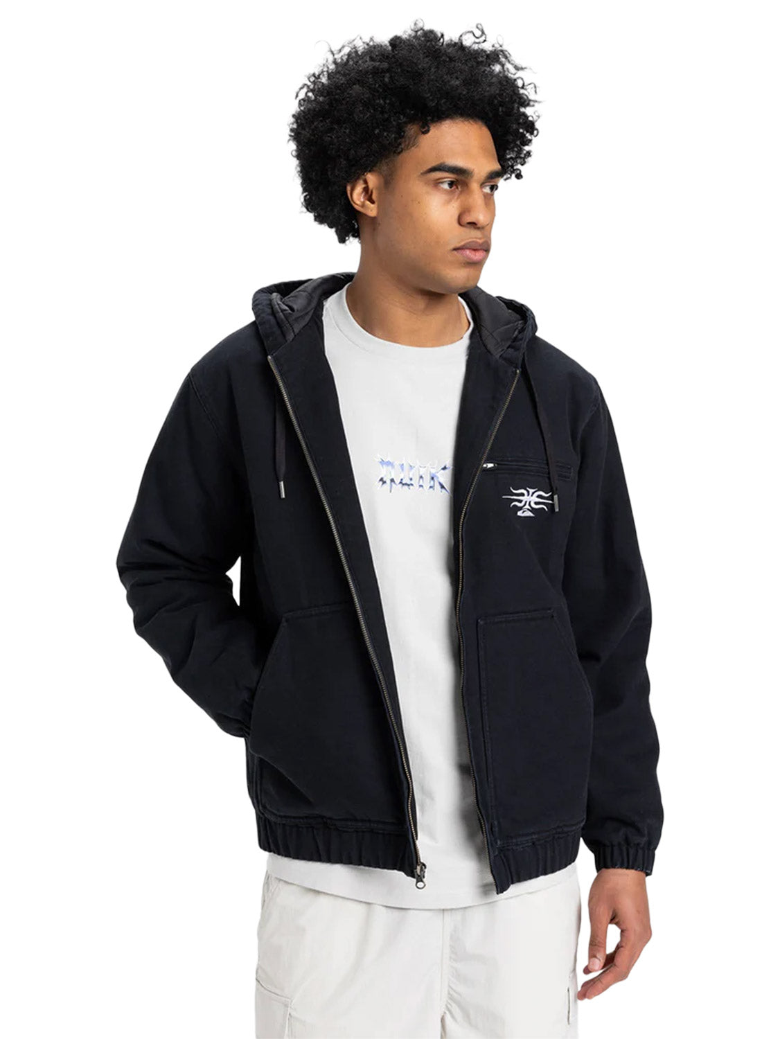 Quiksilver Men's Straight Out Mercury Jacket