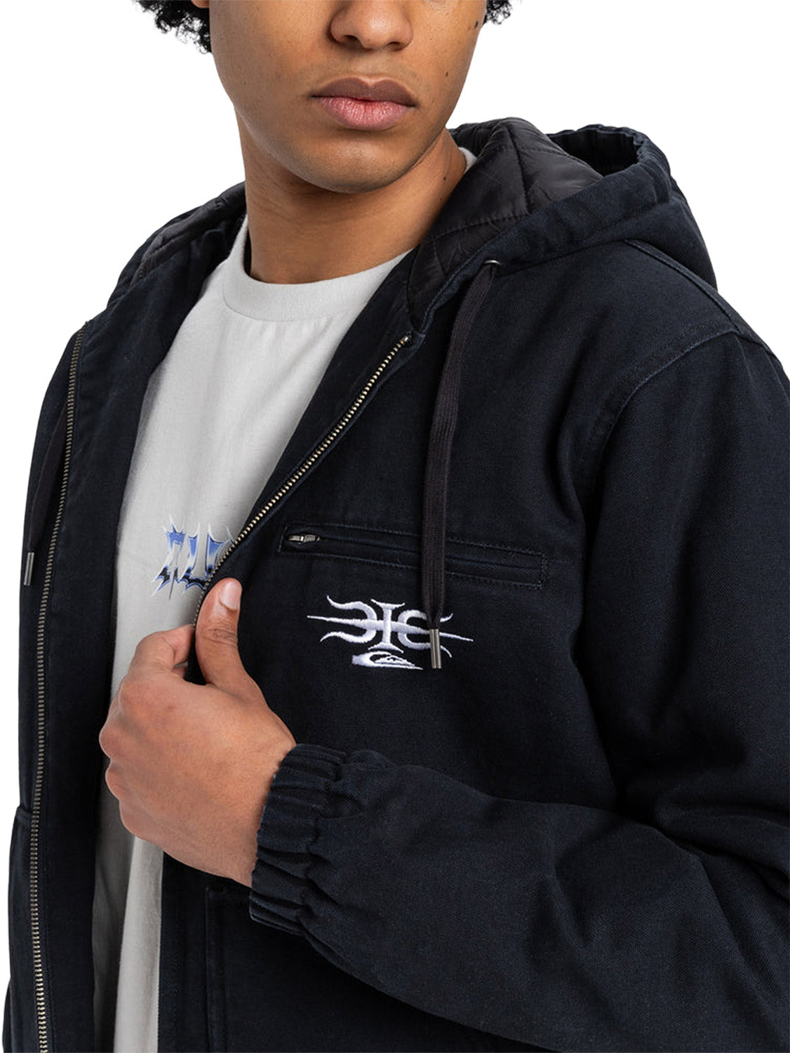 Quiksilver Men's Straight Out Mercury Jacket