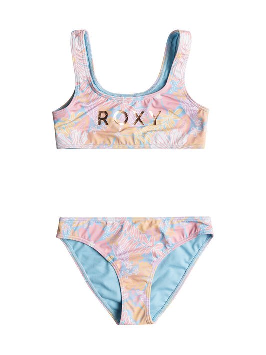 Roxy Girls Hidden Garden Bralette Swim Set