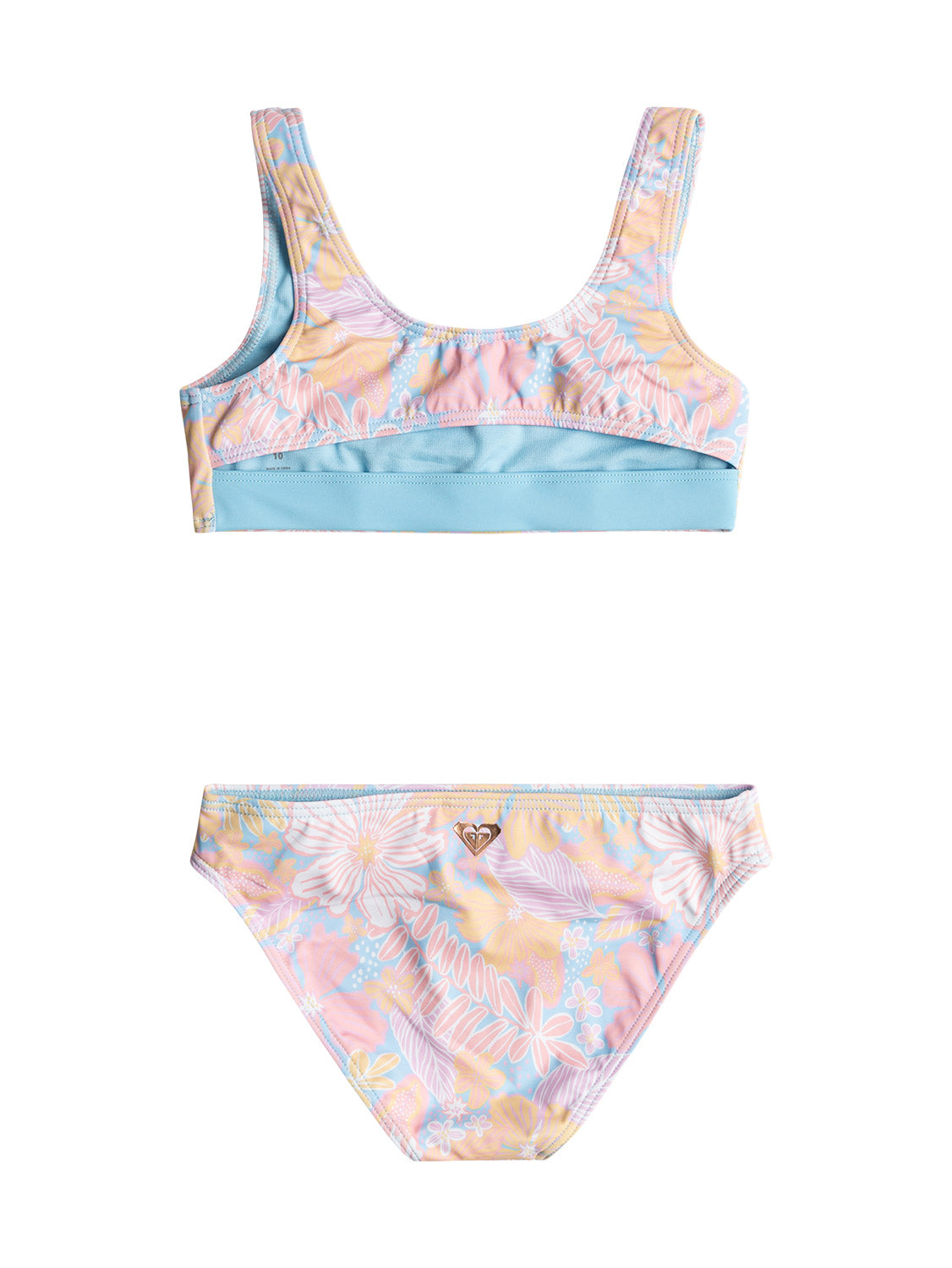 Roxy Girls Hidden Garden Bralette Swim Set