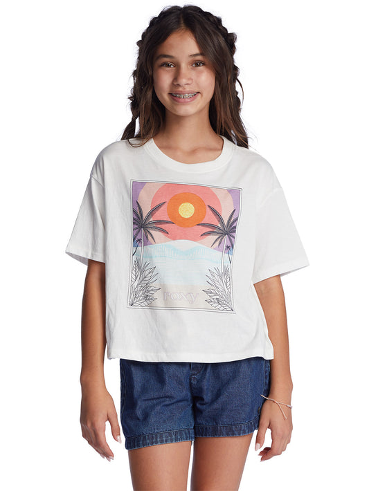 ROXY Girls Sun For All Seasons Oversized T-Shirt