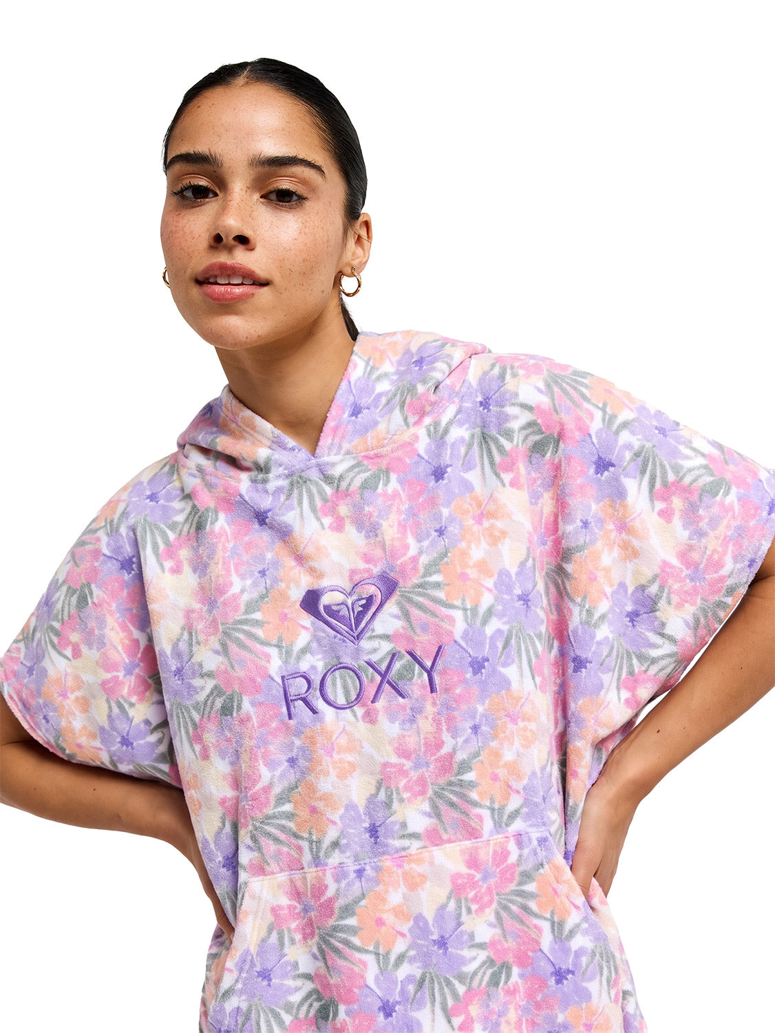Roxy Ladies Stay Magical Printed Hooded Towel