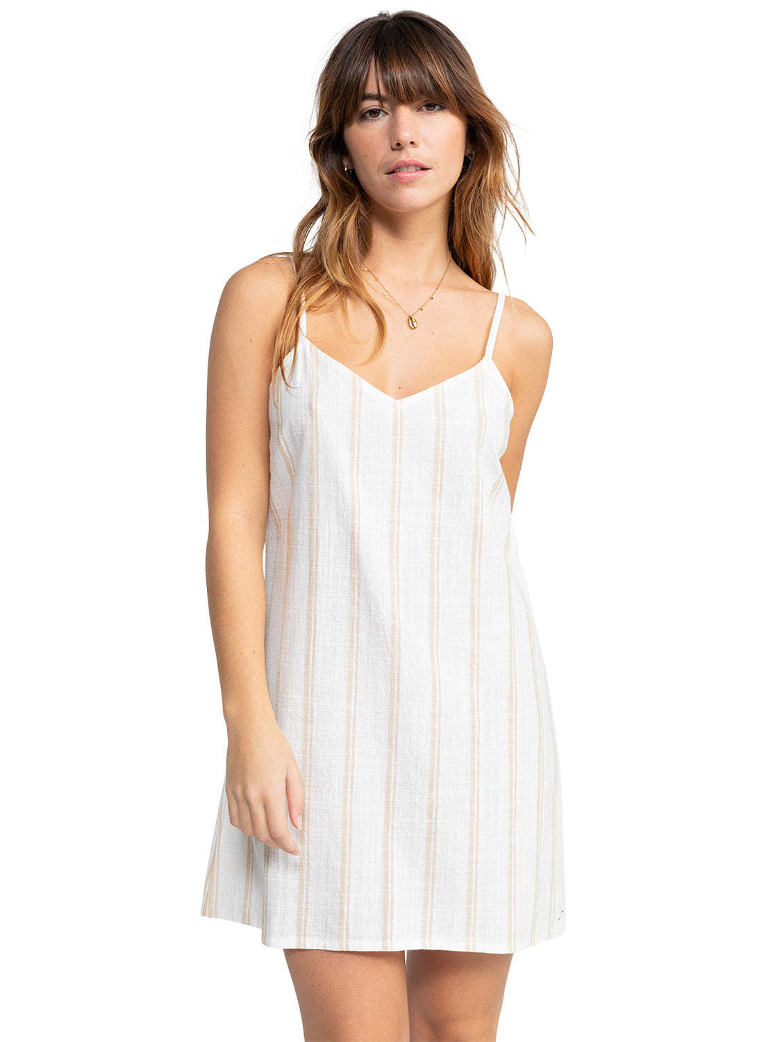 Roxy Ladies Shine A Light Stripe Dress