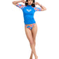 Roxy Ladies Whole Hearted Printed Rashvest