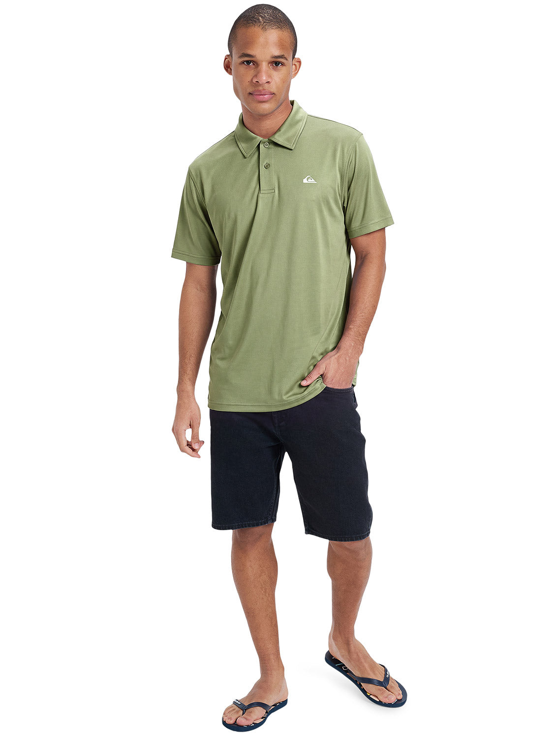 Quiksilver Men's Mesh Polo Shirt