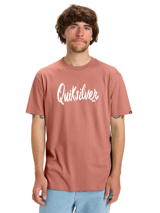 Quiksilver Men's Script T-Shirt