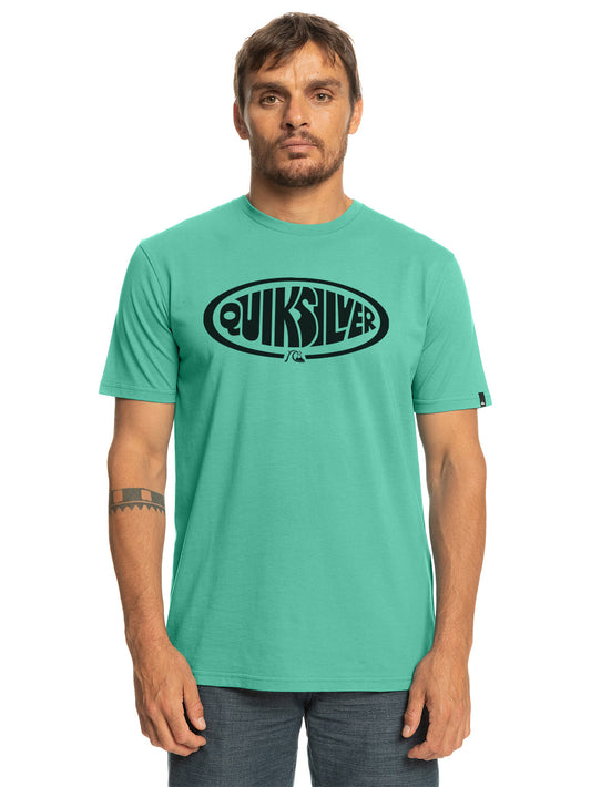 Quiksilver Men's Oval Script T-Shirt