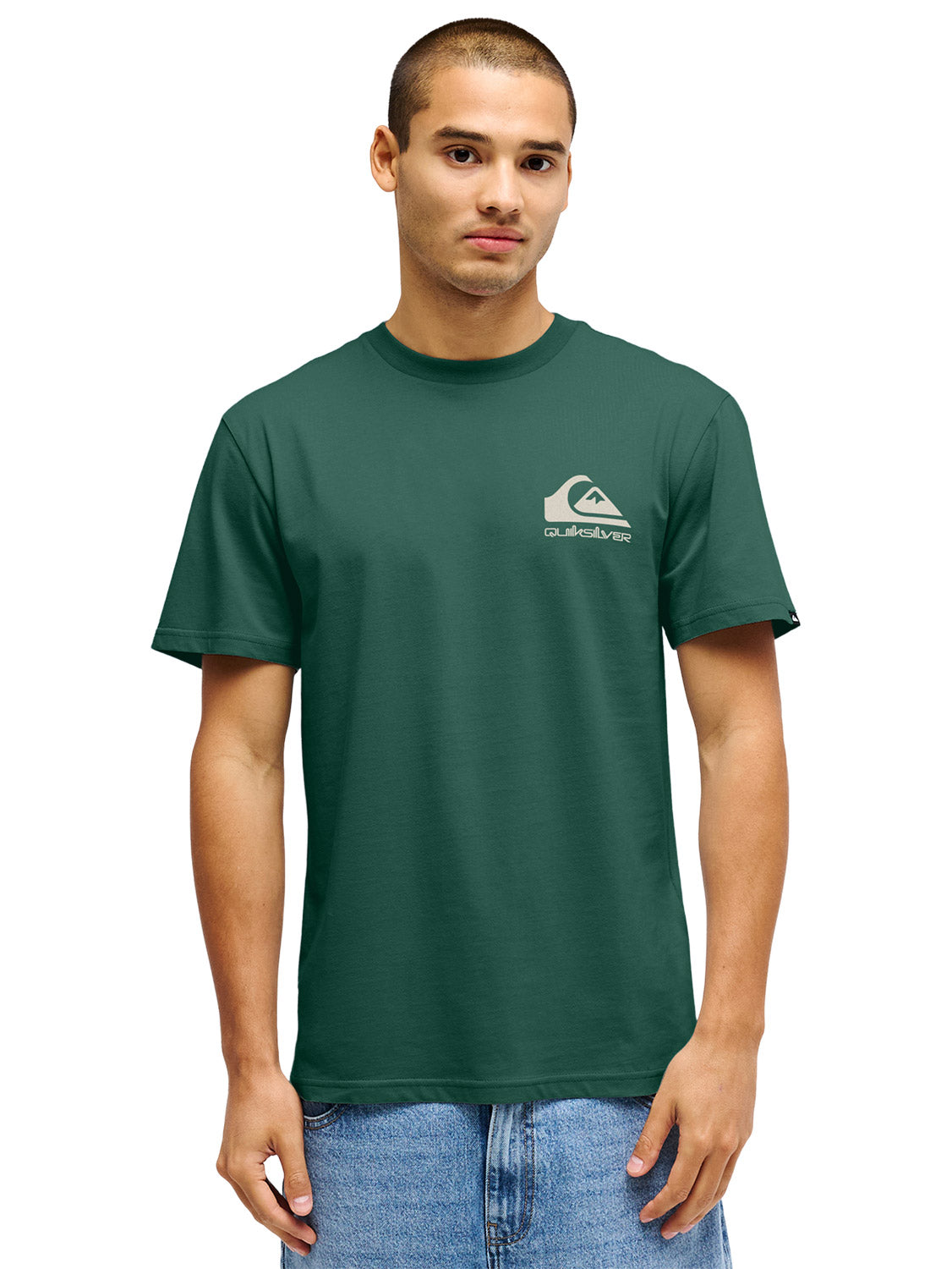 Quiksilver Men's Corp Logo Mini T-Shirt