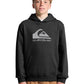 Quiksilver Boys Corp Logo Hooded Pullover