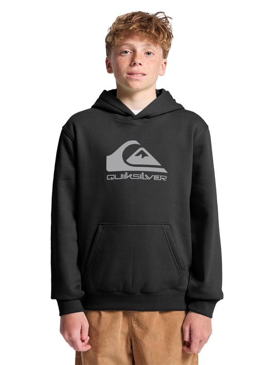 Quiksilver Boys Corp Logo Hooded Pullover