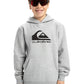 Quiksilver Boys Corp Logo Hooded Pullover