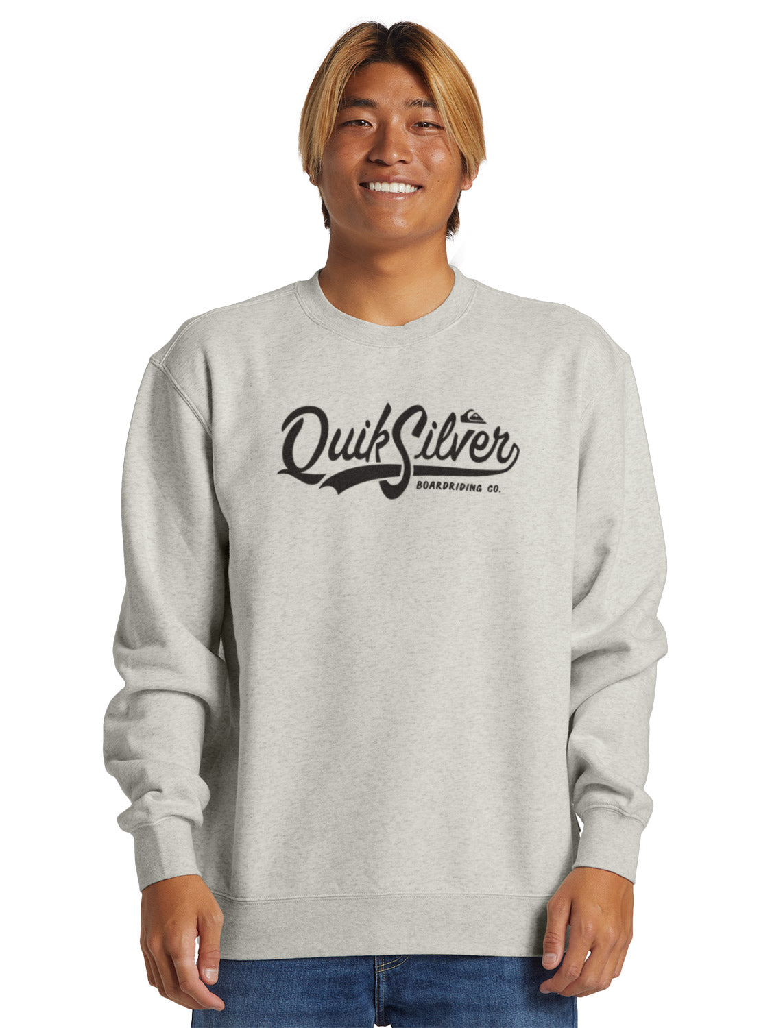 Quiksilver Men's Script Crew Pullover