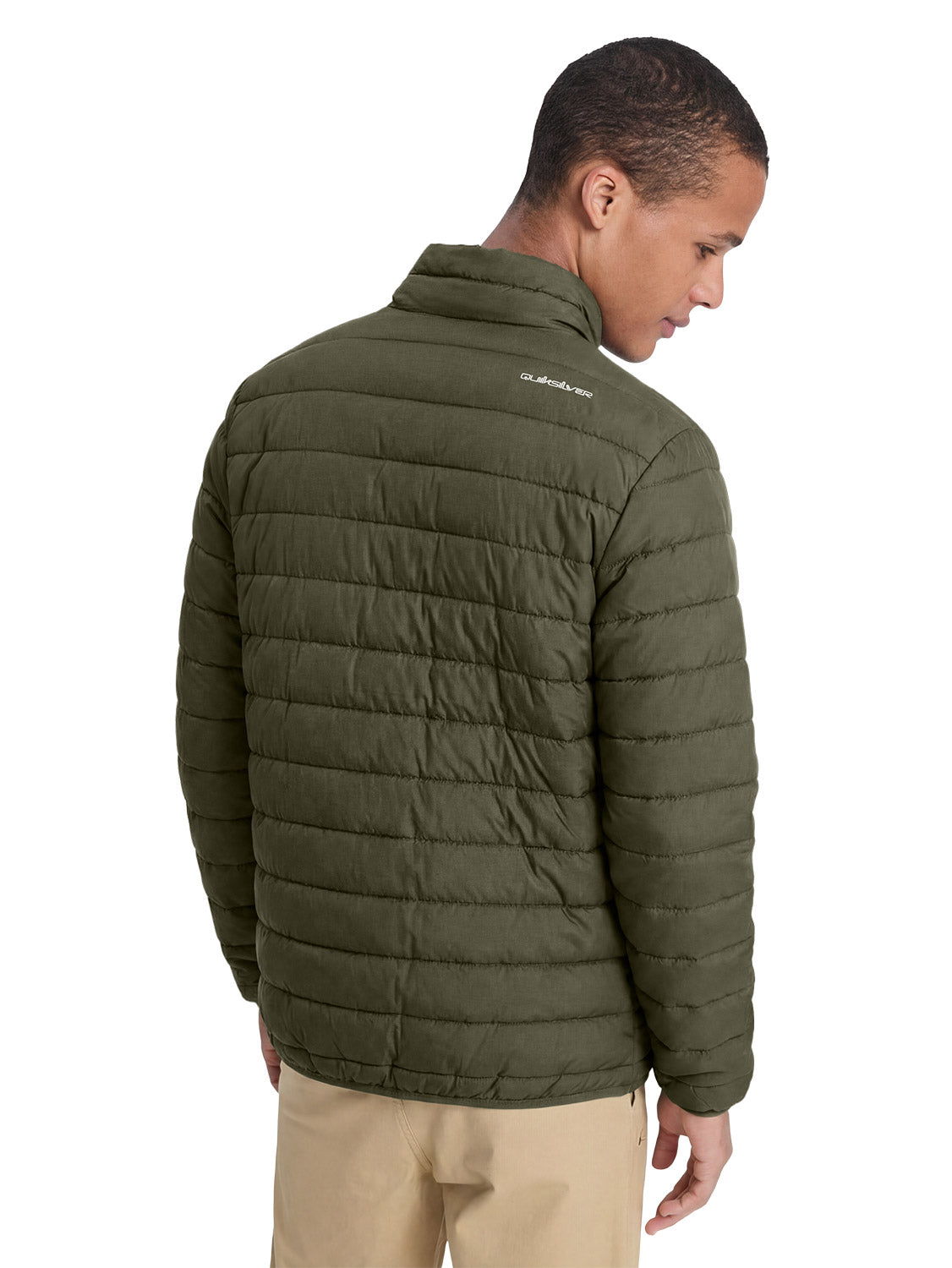 Quiksilver Men's Full Zip Puffer Jacket