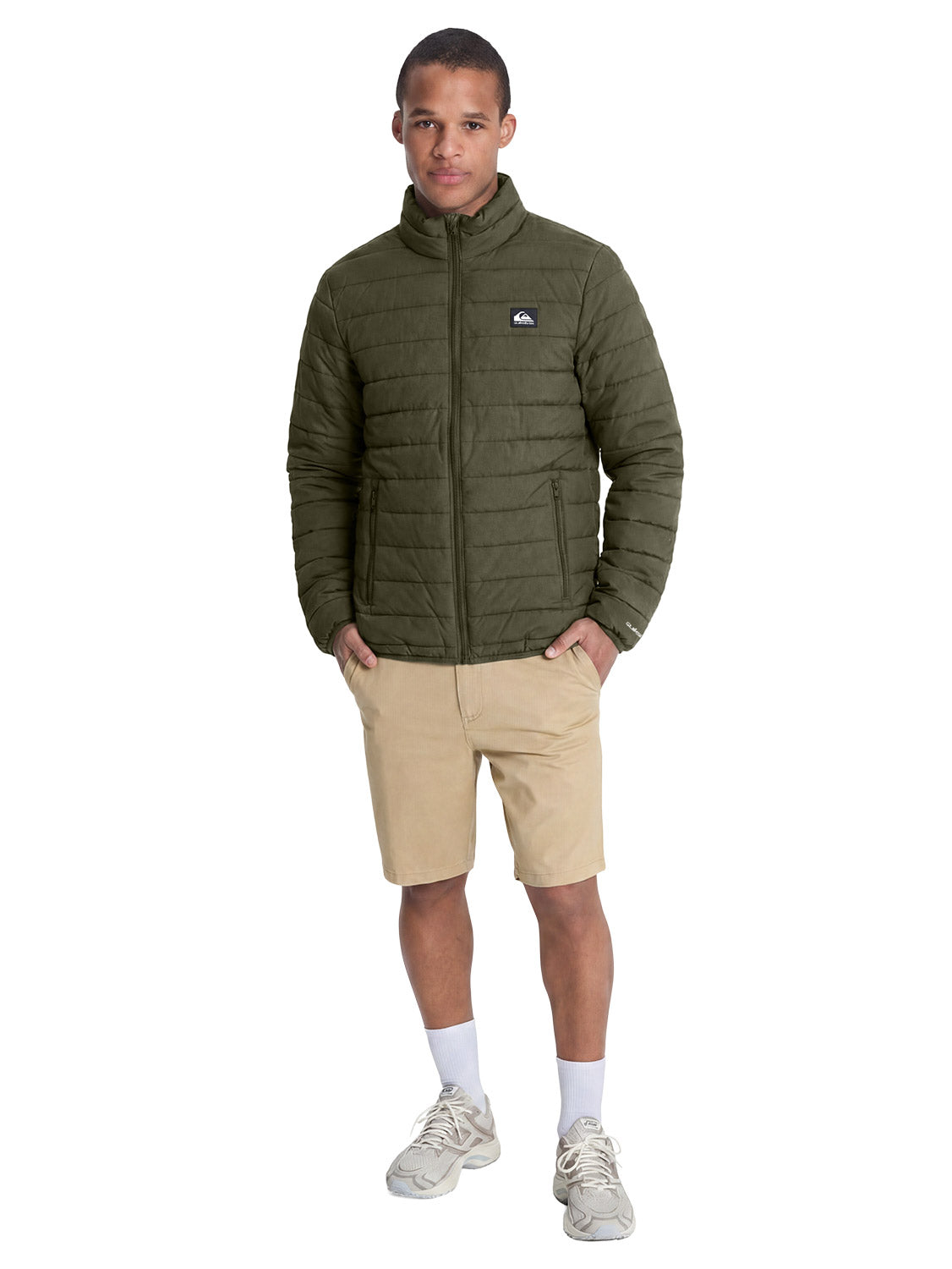 Quiksilver Men's Full Zip Puffer Jacket