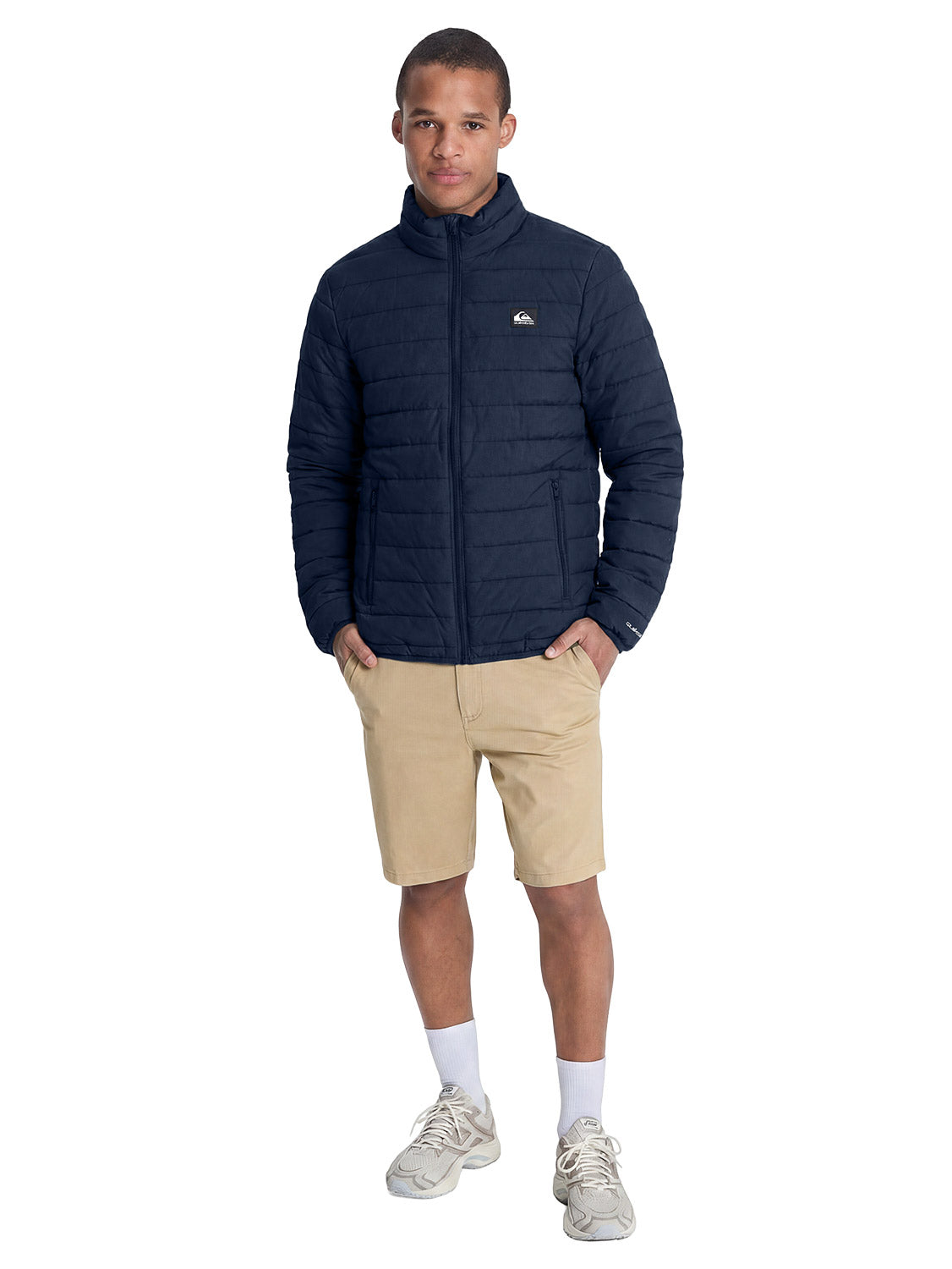 Quiksilver Men's Full Zip Puffer Jacket