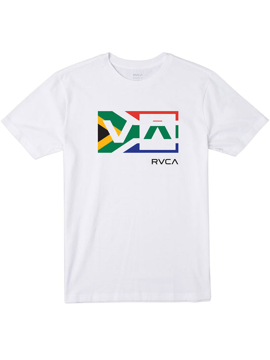 RVCA Men's VA Box SA Flag T-Shirt