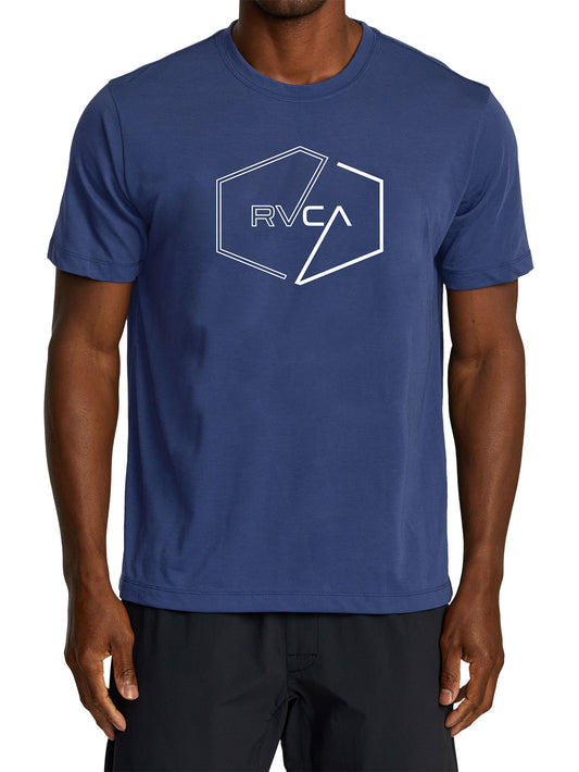 RVCA Men's Pin Hex T-Shirt