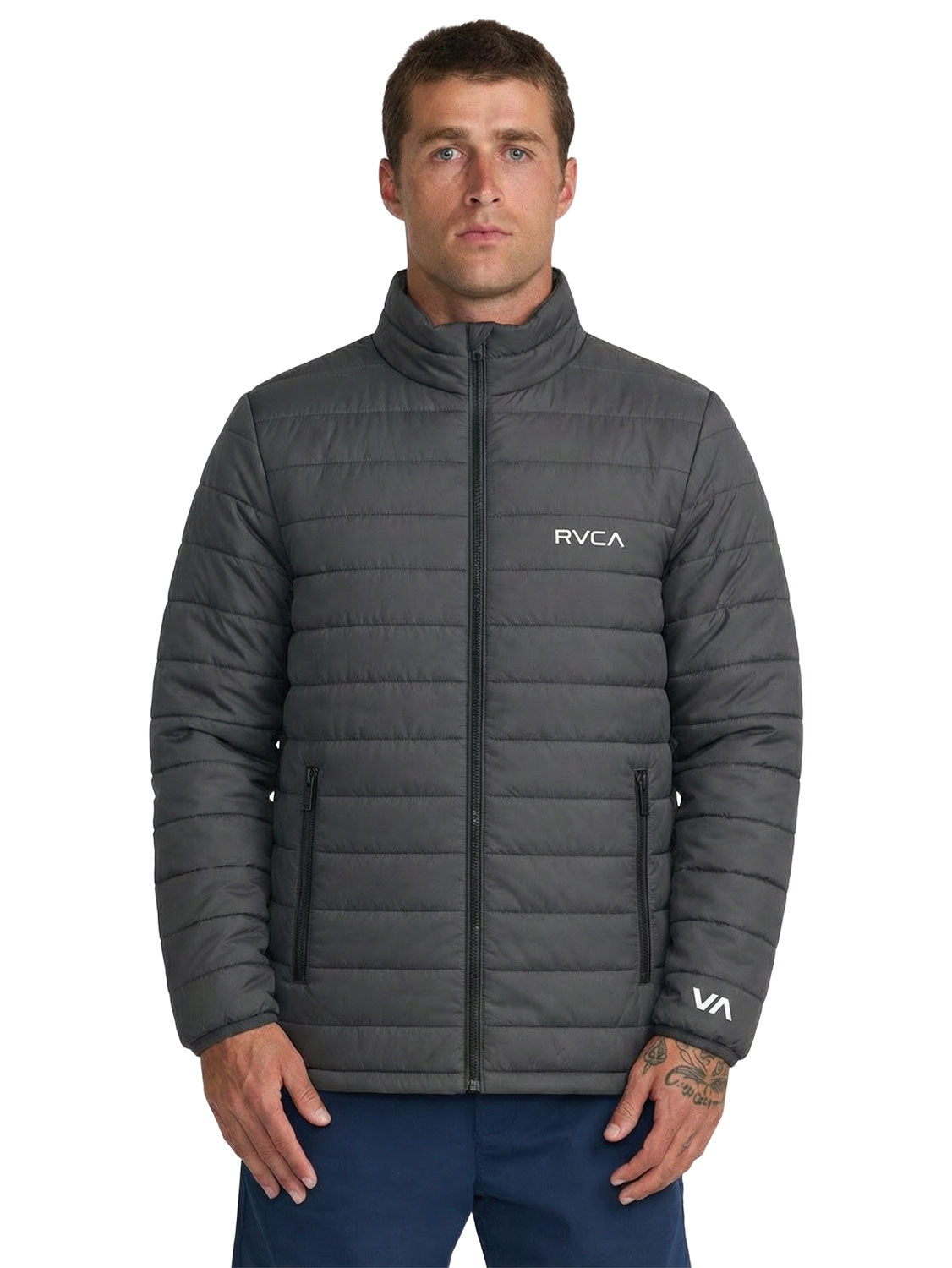 RVCA Men's VA Full Zip Puffer Jacket