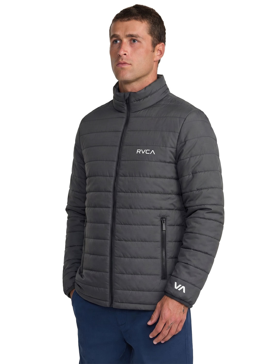 RVCA Men's VA Full Zip Puffer Jacket