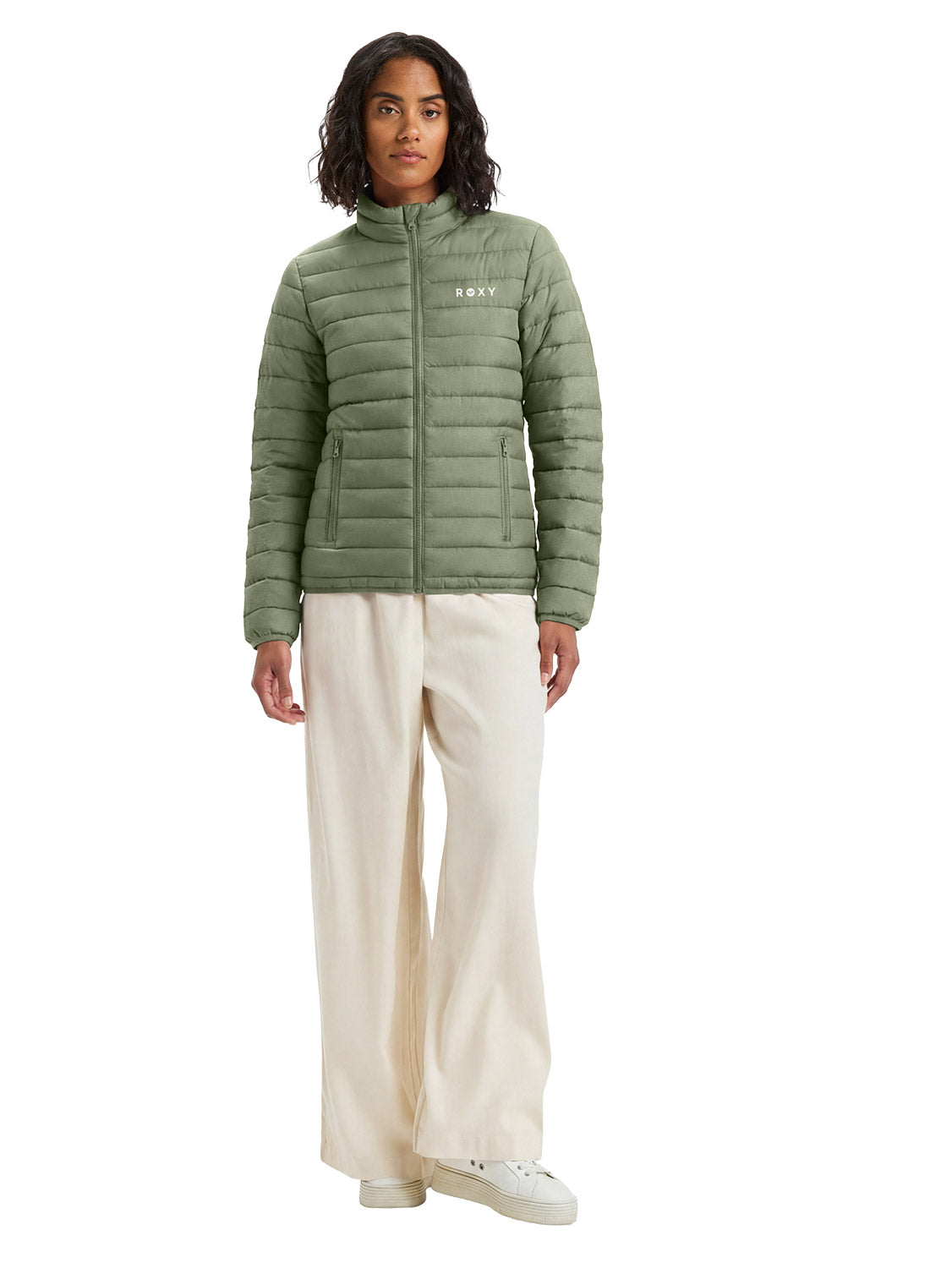Roxy Ladies Full Zip Puffer Jacket