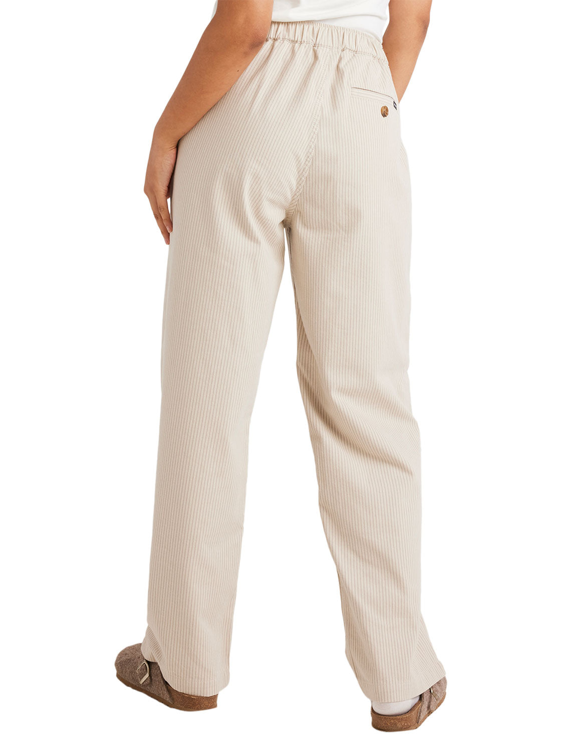 RVCA Ladies Stripe Hudson Pant