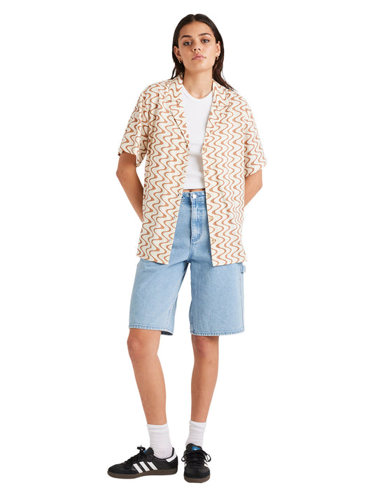 RVCA Ladies Waves Overshirt Top
