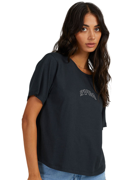 RVCA Ladies Arch Keyline T-Shirt