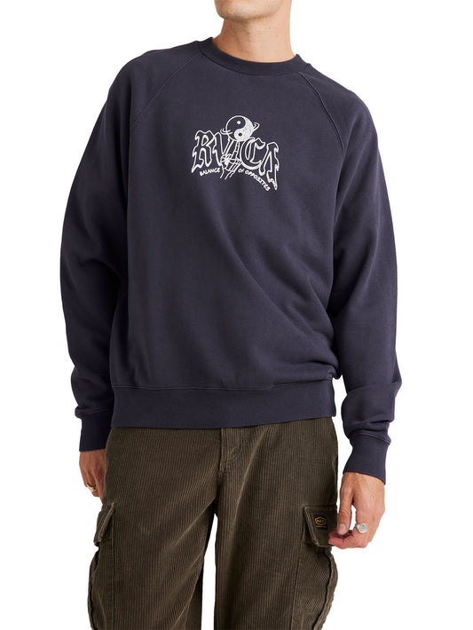 RVCA Men's Spun Out Raglan Pullover