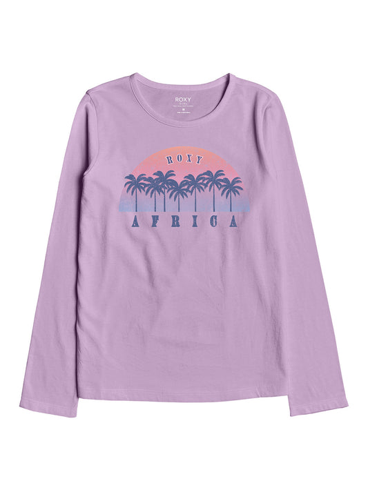 Roxy Pre-Girls Sunrise Palm T-Shirt