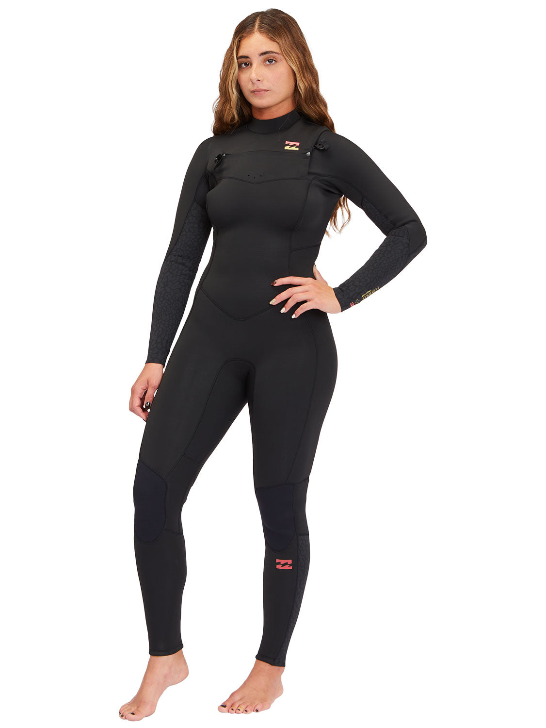 Billabong Ladies 4/3mm Synergy Chest Zip Fullsuit