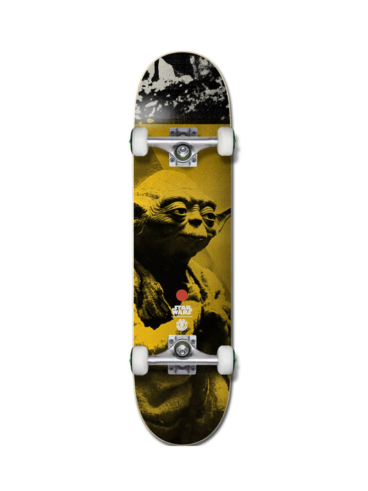 Element Star Wars Yoda 7.75" x 31.25" Complete Skateboard