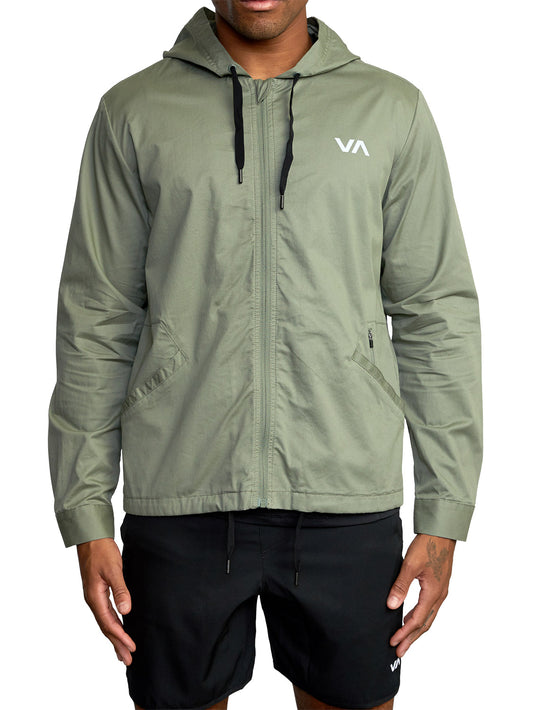 RVCA Men's Hooded Spectrum Jacket