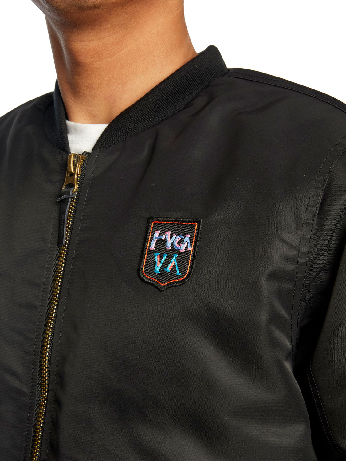 RVCA Men's Oblow VA-1 Flight Jacket